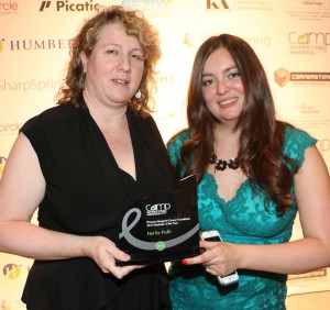 Laura Syron and Elspeth Baird of The Princess Margaret Cancer Foundation
